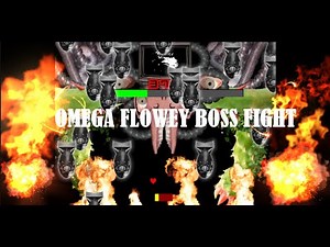 Undertale Omega Flowey Boss Fight!!
