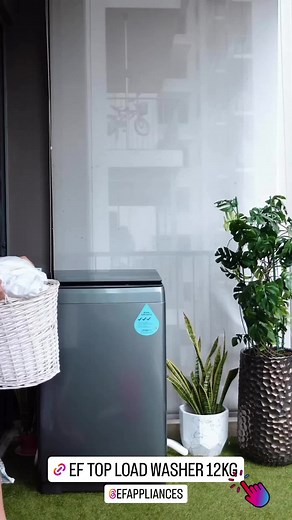 Efficient Laundry with EF Top Load Washer | 10KG & 12KG Capacity