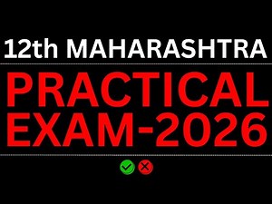 🔥 12th MAHARASHTRA PRACTICAL EXAMS & VIVA TIPS - 2026 | Must-Know for Success!