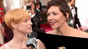 Maggie Gyllenhaal Talks Directorial Debut at Oscars 2022