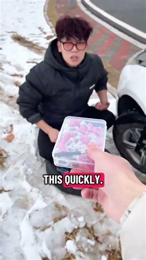 Flat tire? Don't get stranded. These self- sealing rubber nails plug punctures fast without removing