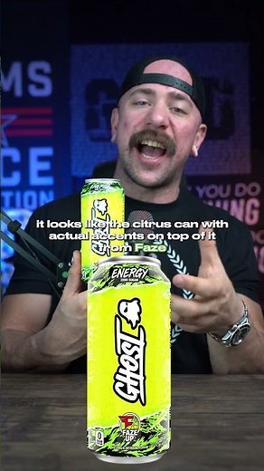 GHOST Energy Drink FAZE UP Review (FaZe Clan)
