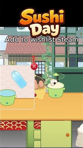 I made a cozy sushi restaurant game Sushi Day on Steam
