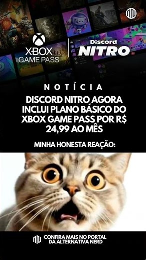 🚨 XBOX GAME PASS MAIS BARATO COM DISCORD NITRO