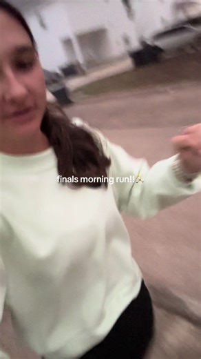 GOOD MORNING& good luck on fins everyone #running #finals #runningtips #vlogmas
