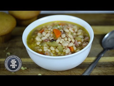 Navy Bean Soup - Easy Recipe - Comfort Food