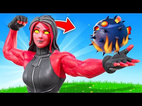 RED SHE-HULK in FORTNITE!