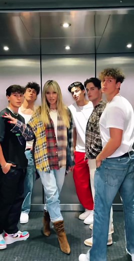 new elevator moves unlocked @heidiklum #german#elevatorboys