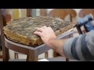 How to Upholster: 19th Century Biedermeier Chair (part 1)
