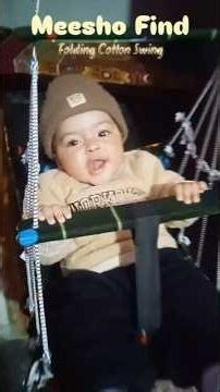 ✨Meesho find: Folding cotton Swing @meeshoapp #conforto, #shopping, #babyshorts, #viralaudio
