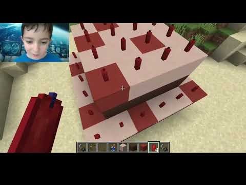 Beginners Tutorial: How to make a large Minecraft Birthday Cake