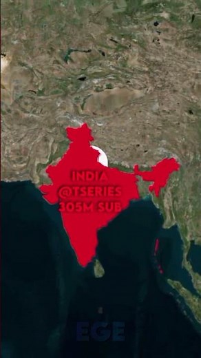 Most famous Youtubers in each country 🎥👱🏼‍♂️