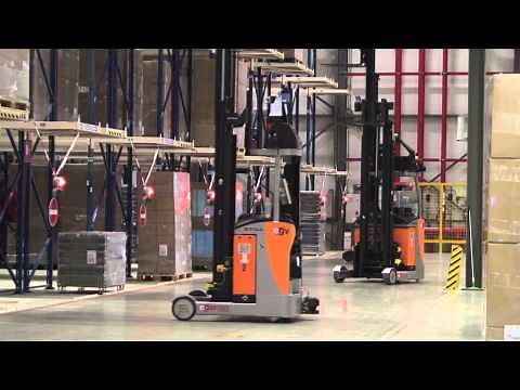 AGV-systeem bij Miko Pac door Dematic NV (ex Egemin Automation)