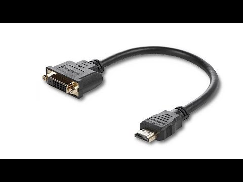 8in HDMI to DVI-D Video Cable Adapter - HDDVIMF8IN | StarTech.com