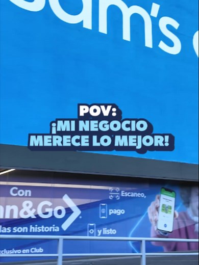 ¡Para tu negocio lo mejor! 🙌 Sorpréndete y descubre como los mejores productos hacen rendir tus ahorros mientras consientes a tus clientes. 😎 ¡Ven al Club o pide en línea! #SamsMeDaMás​