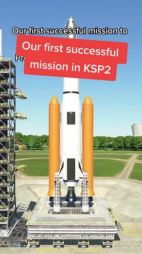 First Successful Launch in Kerbal Space Program 2