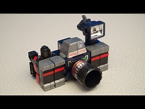 TRANSFORMERS G1 REFLECTOR VIDEO VINTAGE TOY REVIEW