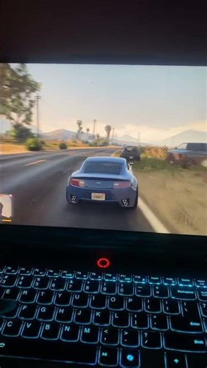 GTA5 game test on Lenovo LOQ RTX 4060 I7 14700HX Processor 24 GB DDR5 RAM 100% SRGB Display #gta5