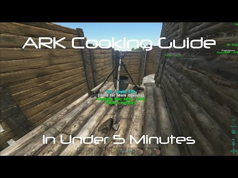 ARK Survival Evolved: How To Cook Rockwell Recipes