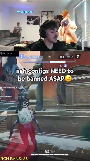 rivals PLEASE ban players that use this config🤦🏽‍♂️🙏🏽 #marvelrivals #marvel