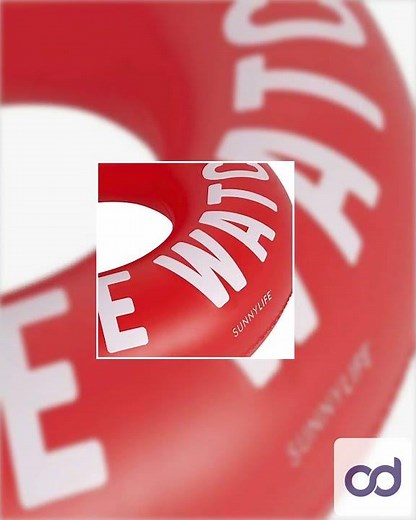 Sunny LIFE Inflatable Pool Float Inner Tube Floating Ring