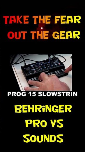 Behringer Pro VS mini sounds #behringer #music #synth #musicproducer #musicproduction