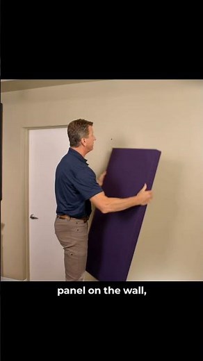 How to install our sound panels.