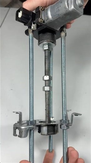 Windshield Wiper Motor = POWERFUL Winch! 💪 #lifehacks #tools