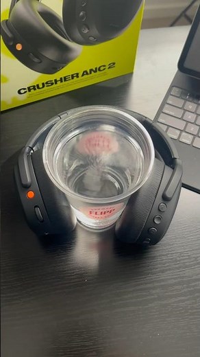 Skullcandy Crusher ANC 2 Water Cup Bass Test