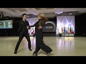 Jordon Frisbee and Tatiana Mollmann - 2nd place Strictly Champions Finals - The Open 2023