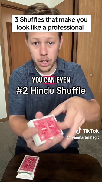 3 Ways To Shuffle Simple Tutorial Secrets #tricks #tutorial #magic #secrets #shuffle
