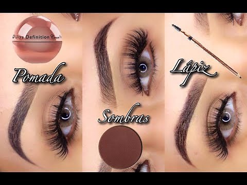 HOW TO DO EYEBROWS WITH GEL, SHADOW, PENCIL