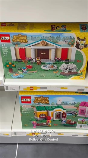 LEGO Store is now OPEN in Belfast City Centre! 😍🎉 Find the brand-new store in Victoria Square and explore a world of creativity – from the Pick & Build Wall to the Mini Figure Station 🙌 From magical Harry Potter sets, epic Disney favourites, nostalgic Twilight moments and even Belfast’s very own Titanic build 🚢 – there’s something for every LEGO fan! 👉 Tag your LEGO buddy and get ready to build your way into fun! 💛 #belfastone #belfast #lego #belfastlegostore #newstore #belfastcity #legoha