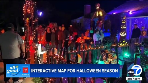 85K views · 495 reactions | Looking for some local spooky fun this Halloween season?  This interactive map helps families across SoCal find the best-decorated haunted houses in Burbank. https://abc7.la/4o4xNXv | ABC7 | Facebook