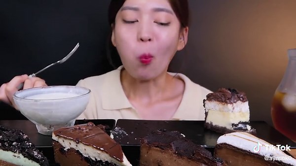 Delicious ASMR Cheesecake Mukbang Collection