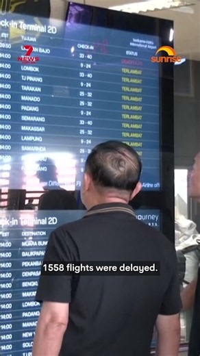 Around 170,000 people stranded after volcanic eruption disrupts flights