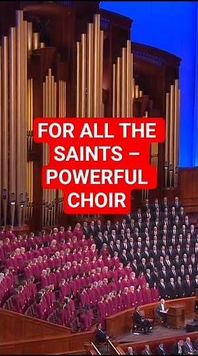 For All the Saints – Powerful Choir Performance by Tabernacle Choir | Subscribe for More