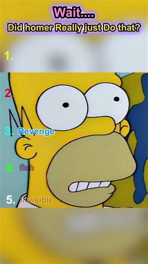 Wait did Homer Really Just Do That? #shorts #thesimpsons #funny #algorithm