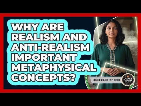 Why Are Realism And Anti-Realism Important Metaphysical Concepts?
