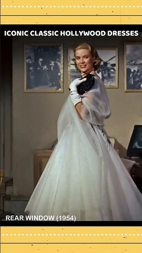 ICONIC CLASSIC HOLLYWOOD DRESSES