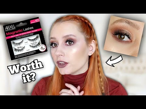 Magnetic Lashes WITHOUT Eyeliner? Hmm... | Testing ARDELL Magnetic Lashes