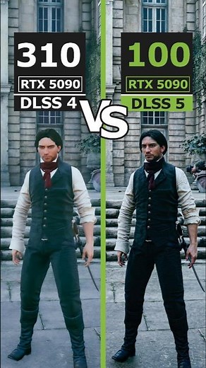 ASSASSIN'S CREED UNITY vs DLSS 5 vs RTX 5090 - Graphics Test!