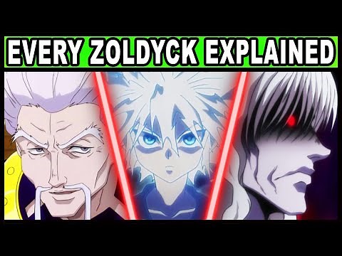 Every Zoldyck Family Member and Their Powers Explained! | Hunter x Hunter / HxH All Zoldycks Nen