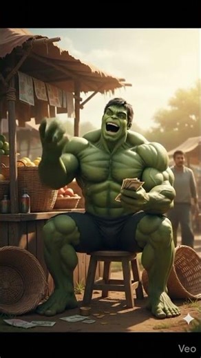 "Would you buy mangoes from the Hulk? (Careful, don't say no!) 🥭💥"Hulk Smash? No, Hulk Sell! 🥭📈"