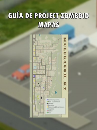 Guías de Project Zomboid: Mapas | #projectzomboid #zomboid #pz #videojuegos #guía #foryoupage