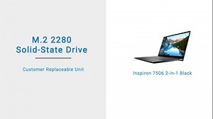 How to replace M.2 2280 SSD on Inspiron 7506 2-in-1 Black | Dell Australia