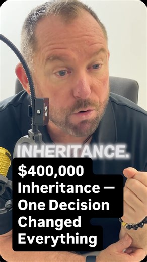 Olivia received a $400,000 inheritance after the sad passing of her mother. Emotional. Serious. Important money. She didn’t want to waste a single dollar of it. She did the right thing — she went and paid for professional financial advice. The plan cost about $4,500. But when she received it — something didn’t sit right with her. The strategy focused heavily on: • Managed funds • Super contributions • Market exposure All valid strategies — but it didn’t align with what she truly wanted. Her inst