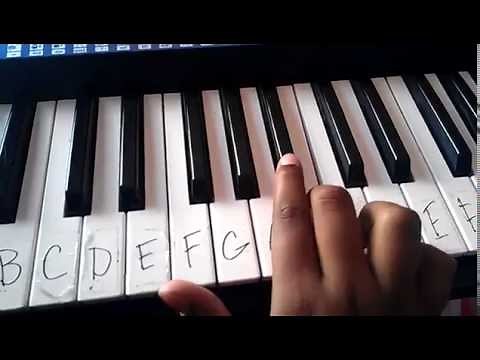 How to play Mario theme song on piano #easy