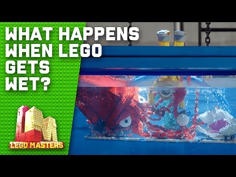 What happens when LEGO is submerged in water? | LEGO Masters Australia 2020