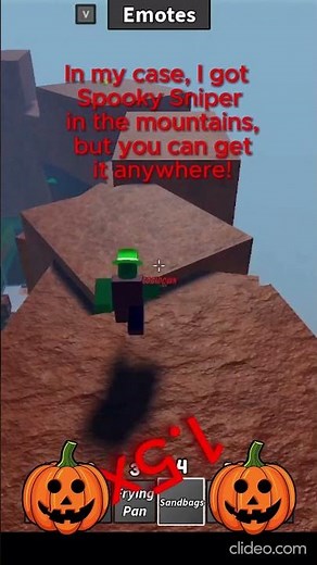 Get a Spooky sniper (October 2025) #roblox #bloodzone #gaming #rblx #memes #edit #robloxedit #game